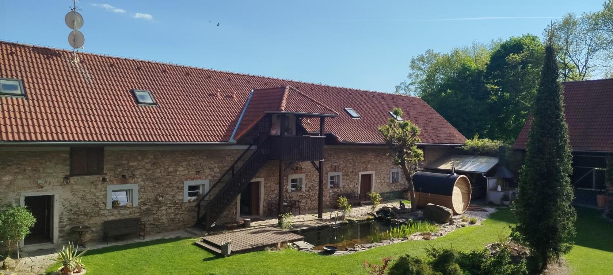 Apartamento Statek Kloubek Chabičovice Exterior foto
