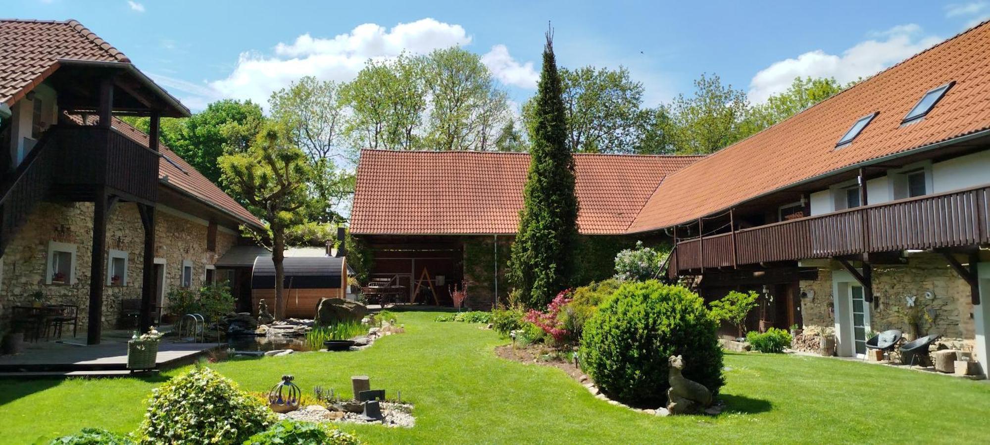 Apartamento Statek Kloubek Chabičovice Exterior foto
